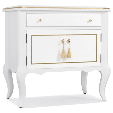 Mystique One-Drawer Two Door-Nightstand